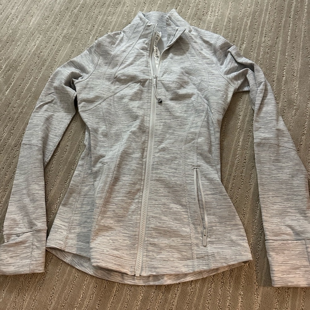 lululemon athletica Heathered Gray Define Jacket